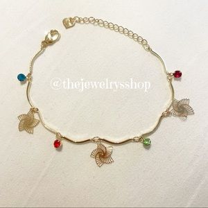 Anklet or bracelet / Oro Laminado / Laminated Gold